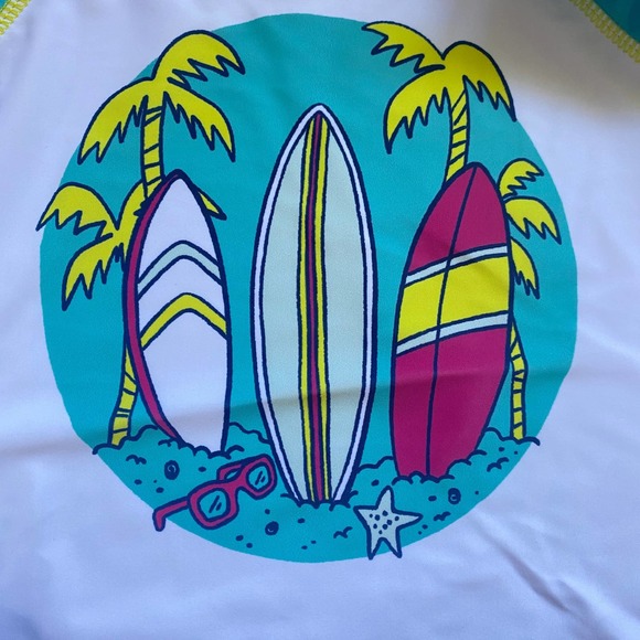 NWT Sovereign Code Boys Joy Ride Boards & Palms Top & Bottom Rash Guard Set (4) - Picture 5 of 12